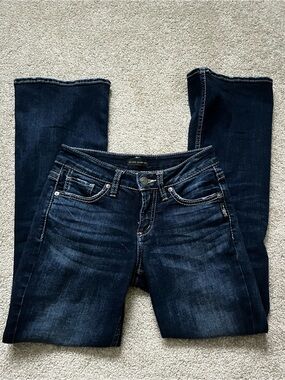 Silver Jeans Dark Indigo Bootcut Jeans